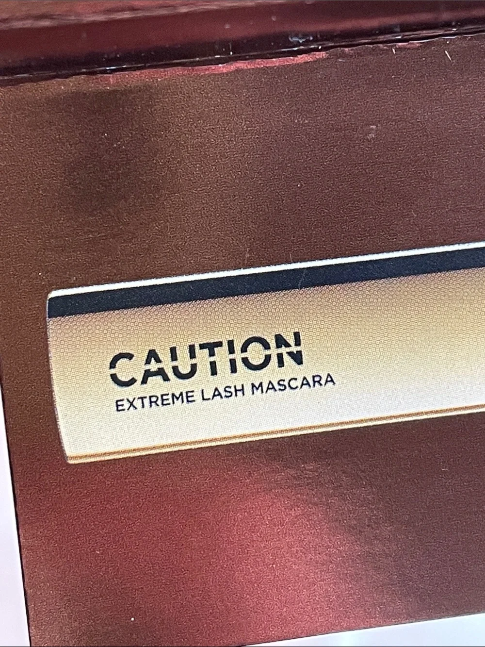 Hourglass Caution Extreme Lash Mascara in Black - NIB MINI/TRAVEL SIZE